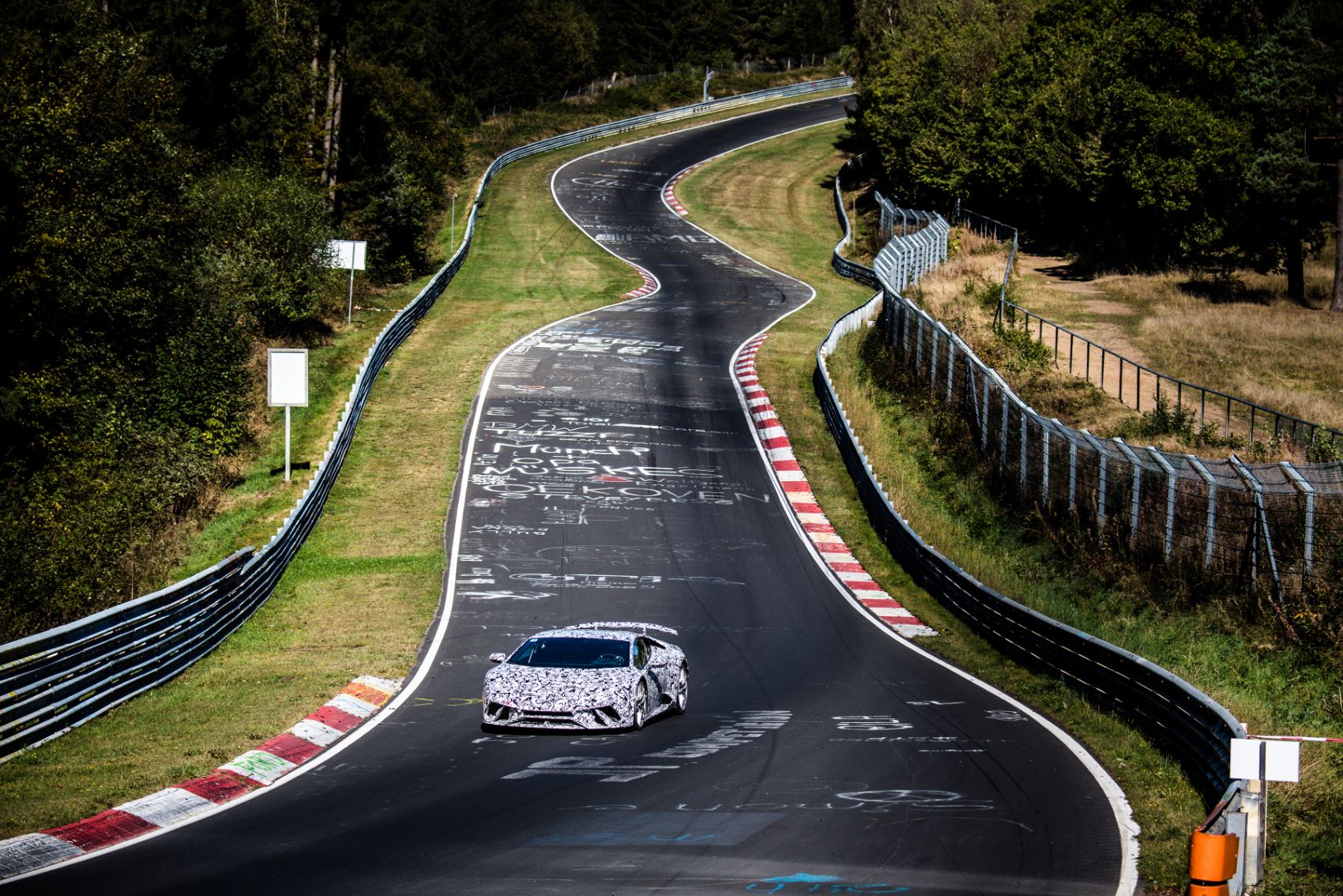 Lamborghini Huracán Performante on the Nürburgring Nordschleife. (Fastest Production Cars Around The Nürburgring).