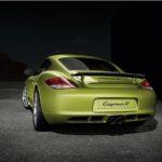 porsche cayman r rear
