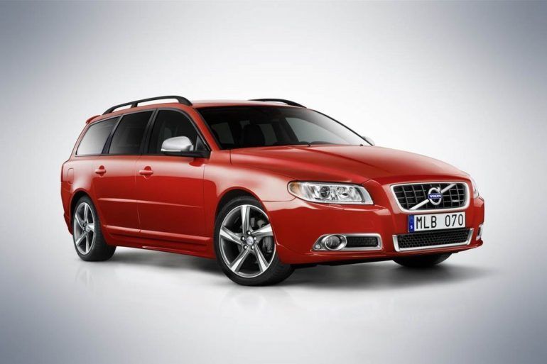 VolvoV70R DesignFrontView