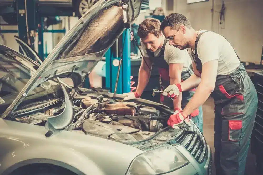 two mechanics